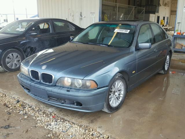 WBADN63461GM70611 - 2001 BMW 540 I AUTO GREEN photo 2