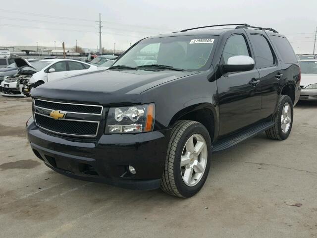 1GNSKBE05DR181032 - 2013 CHEVROLET TAHOE K150 BLACK photo 2