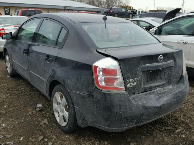 3N1AB61EX8L760398 - 2008 NISSAN SENTRA 2.0 BLACK photo 3