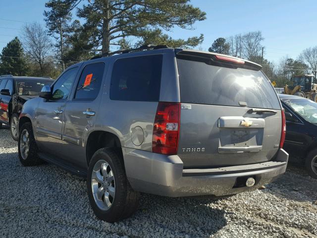 1GNFC13037J250251 - 2007 CHEVROLET TAHOE C150 GRAY photo 3