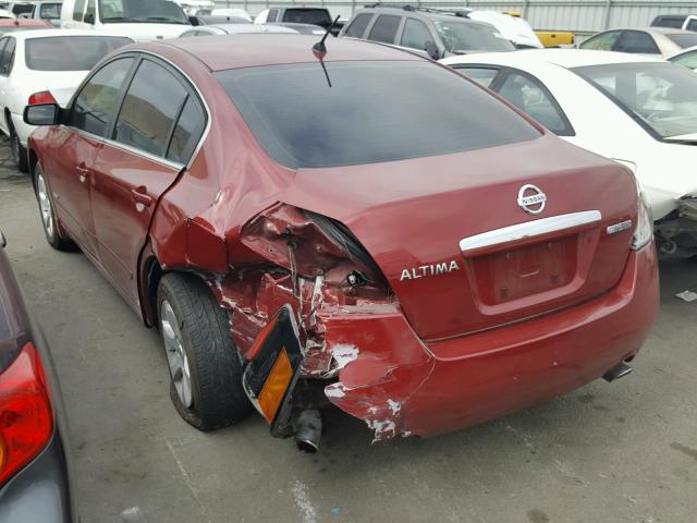 1N4CL21E17C177116 - 2007 NISSAN ALTIMA HYB RED photo 3