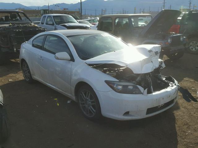 JTKDE167570155501 - 2007 TOYOTA SCION TC WHITE photo 1