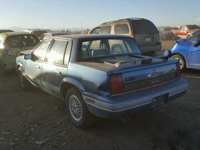 1G3NF54D6KM244276 - 1989 OLDSMOBILE CUTLASS CA BLUE photo 3