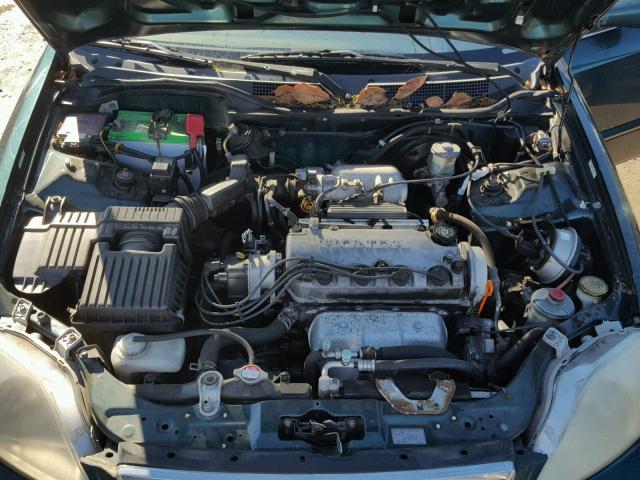 JHMEJ8646YS002331 - 2000 HONDA CIVIC EX მწვანე ფოტო 7