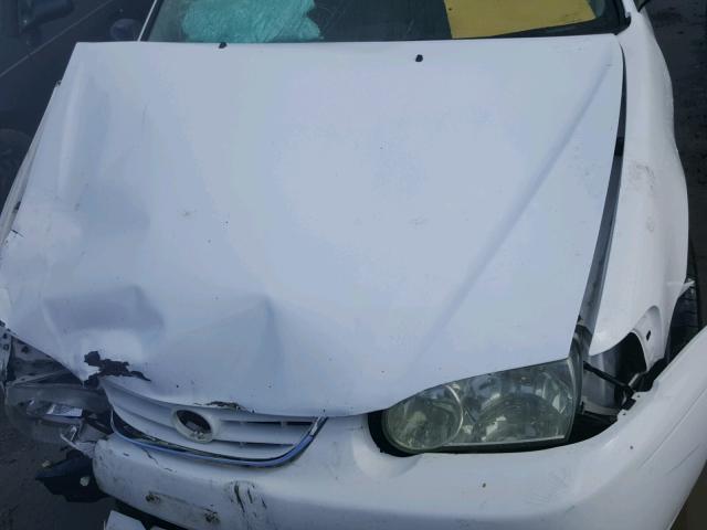 1NXBR12E72Z630473 - 2002 TOYOTA COROLLA CE WHITE photo 2