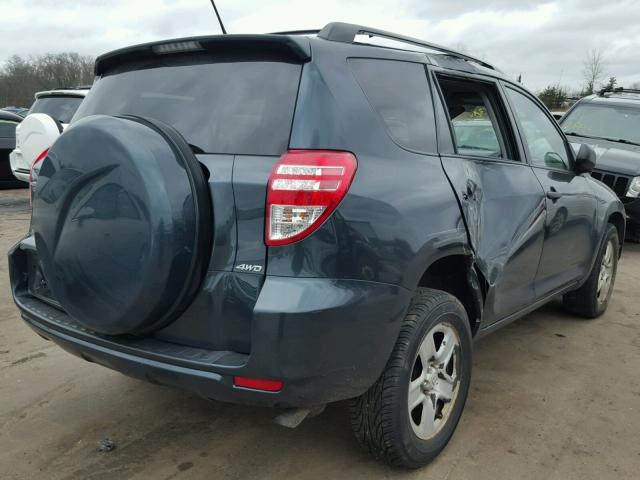 2T3BF4DV2BW144152 - 2011 TOYOTA RAV4 BLUE photo 4