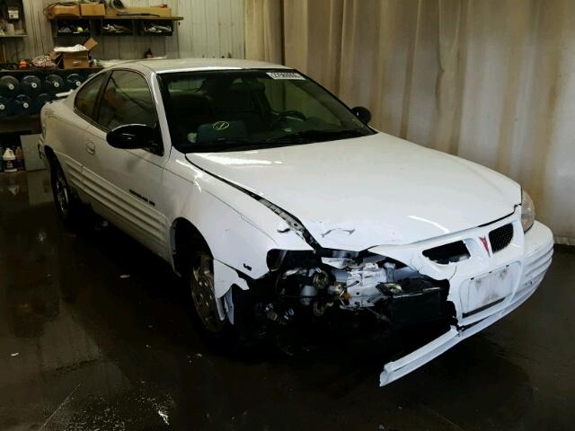 1G2NE12E0XM778070 - 1999 PONTIAC GRAND AM S WHITE photo 1