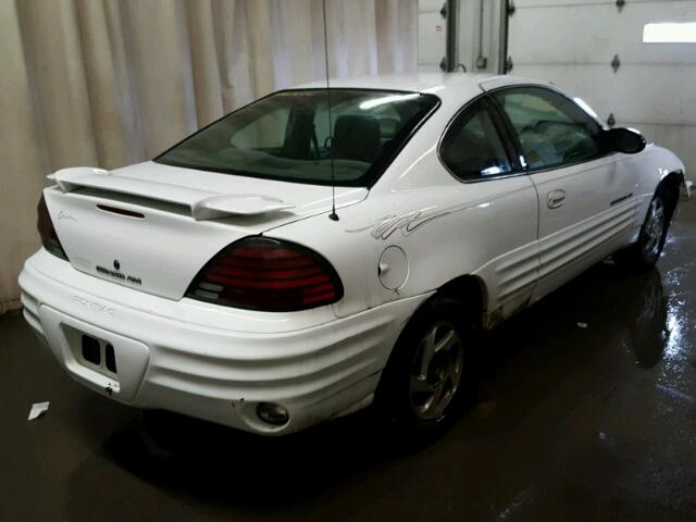 1G2NE12E0XM778070 - 1999 PONTIAC GRAND AM S WHITE photo 4