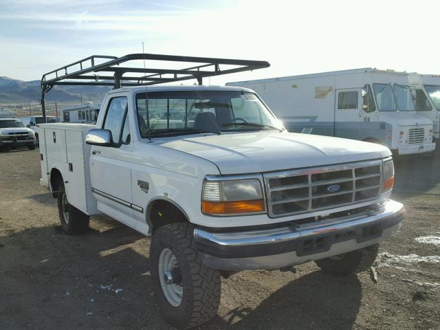 1FTHF36F9VEA83758 - 1997 FORD F350 WHITE photo 1