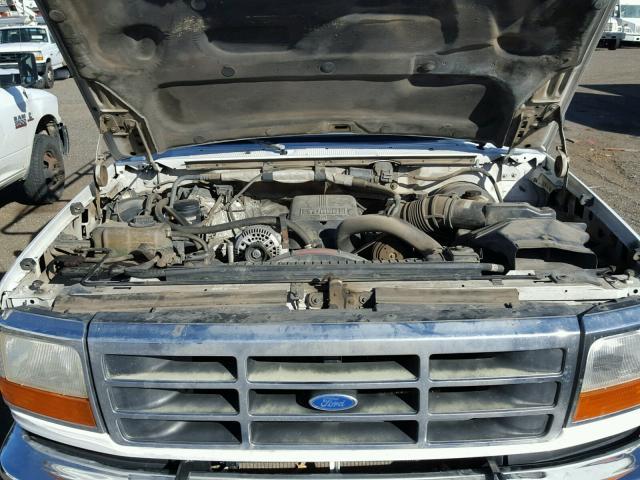 1FTHF36F9VEA83758 - 1997 FORD F350 WHITE photo 7