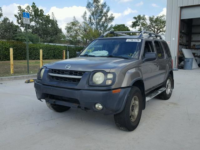 5N1ED28T44C606664 - 2004 NISSAN XTERRA XE SILVER photo 2