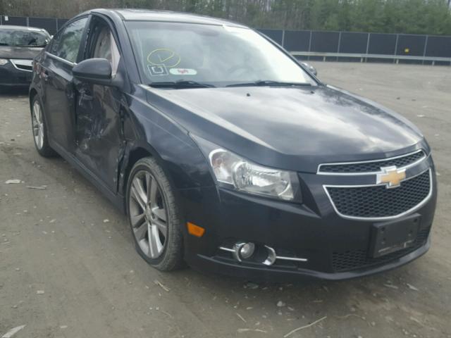 1G1PH5SC3C7225433 - 2012 CHEVROLET CRUZE LTZ BLACK photo 1