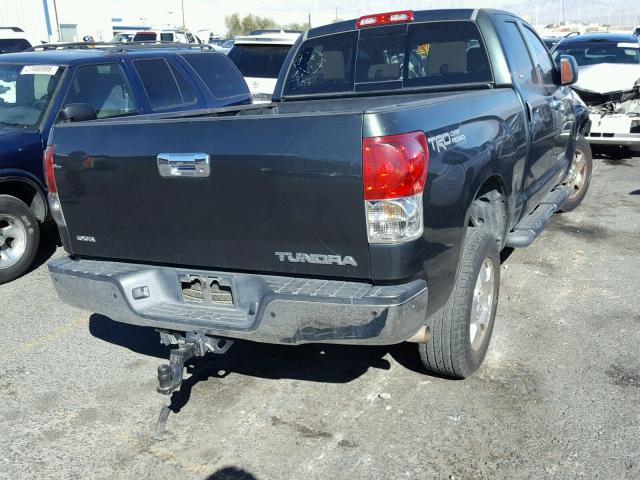 5TFRV54177X019672 - 2007 TOYOTA TUNDRA DOU GREEN photo 4