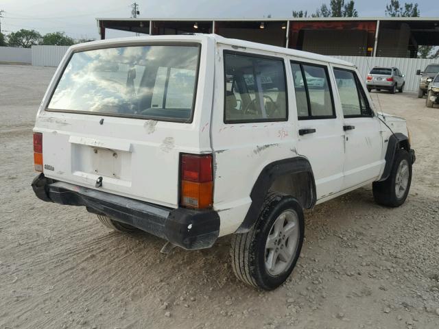 1J4FT28SXRL253142 - 1994 JEEP CHEROKEE S WHITE photo 4