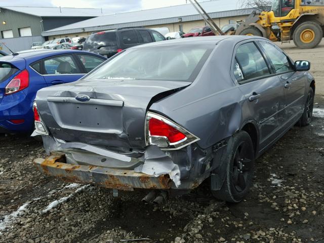 3FAFP07Z96R107847 - 2006 FORD FUSION SE GRAY photo 4