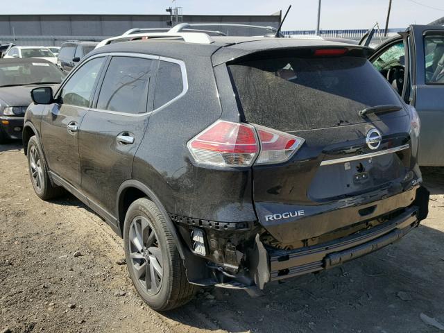 5N1AT2MV4GC771093 - 2016 NISSAN ROGUE S BLACK photo 3