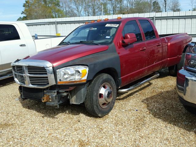 3D7ML48C86G220690 - 2006 DODGE RAM 3500 S MAROON photo 2