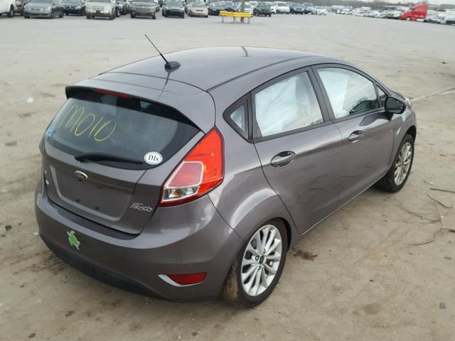 3FADP4EJ7EM171022 - 2014 FORD FIESTA SE CHARCOAL photo 4