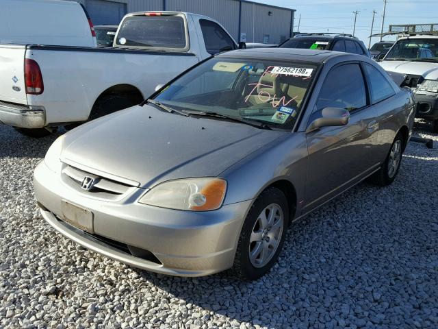 1HGEM21973L008121 - 2003 HONDA CIVIC EX ოქროსფერი ფოტო 2