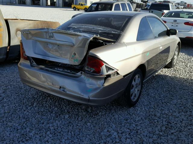 1HGEM21973L008121 - 2003 HONDA CIVIC EX ოქროსფერი ფოტო 4