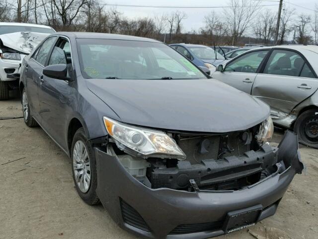 4T1BF1FK7EU307215 - 2014 TOYOTA CAMRY L GRAY photo 1