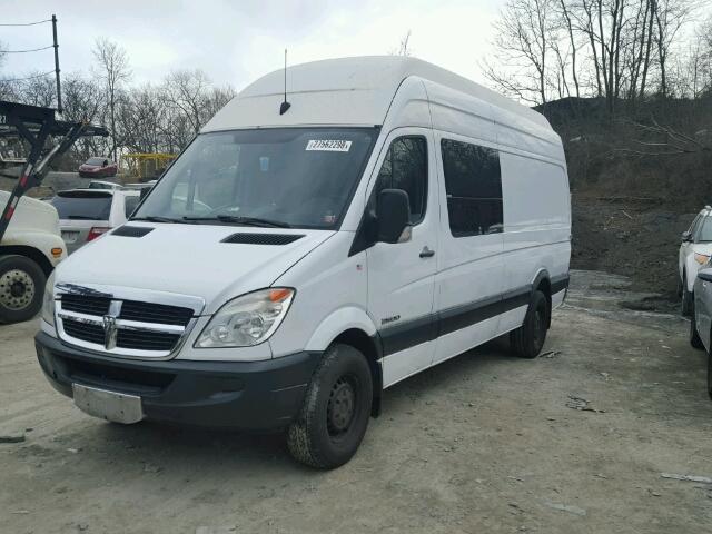 WD0PE845X85227416 - 2008 DODGE SPRINTER 2 WHITE photo 2