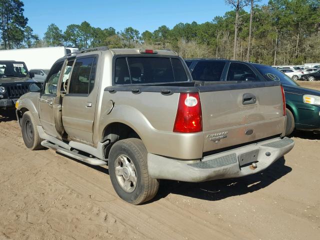 1FMZU67E73UA41170 - 2003 FORD EXPLORER S GOLD photo 3