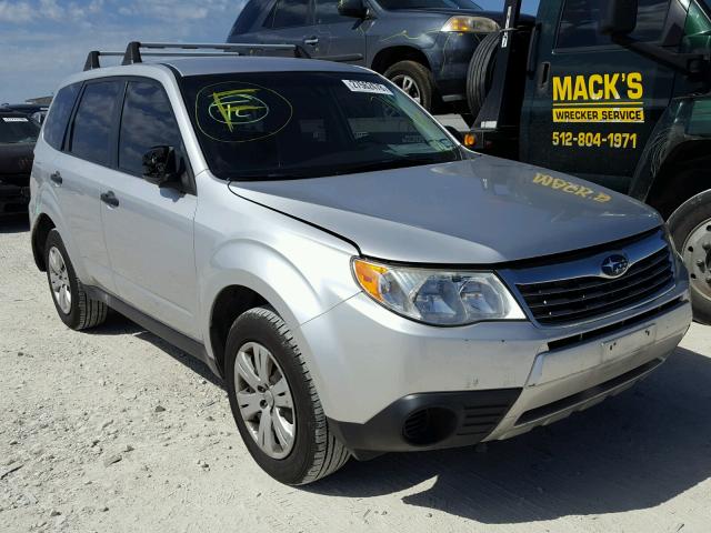 JF2SH61619H719149 - 2009 SUBARU FORESTER 2 SILVER photo 1