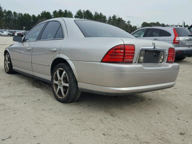 1LNHM87A72Y712722 - 2002 LINCOLN LS Gümüş foto 3