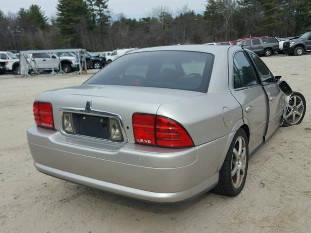 1LNHM87A72Y712722 - 2002 LINCOLN LS Gümüş foto 4