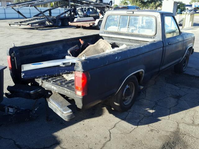 1FTBR10T4JUA83375 - 1988 FORD RANGER BLACK photo 4