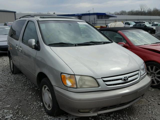 4T3ZF13C41U363271 - 2001 TOYOTA SIENNA LE SILVER photo 1