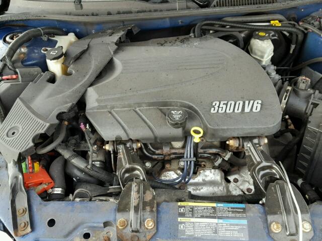 2G1WB58K269210761 - 2006 CHEVROLET IMPALA LS BLUE photo 7