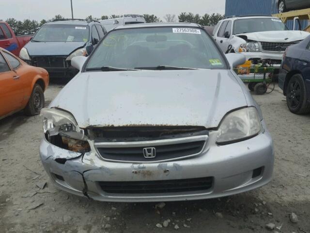 1HGEJ8144XL044192 - 1999 HONDA CIVIC EX SILVER photo 9