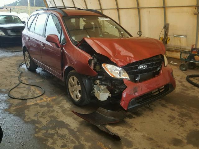 KNAFG525187207931 - 2008 KIA RONDO BASE ORANGE photo 1