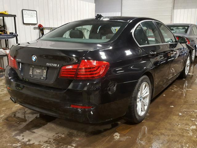 WBA5A7C51FD625752 - 2015 BMW 528 XI BLACK photo 4