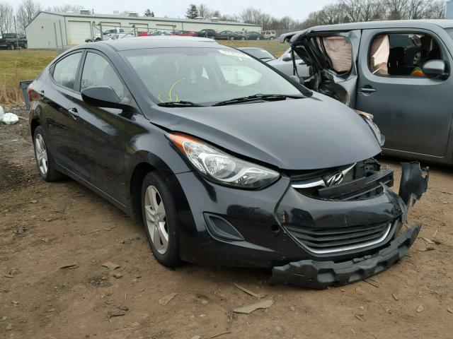 5NPDH4AE0BH047093 - 2011 HYUNDAI ELANTRA GL BLACK photo 1