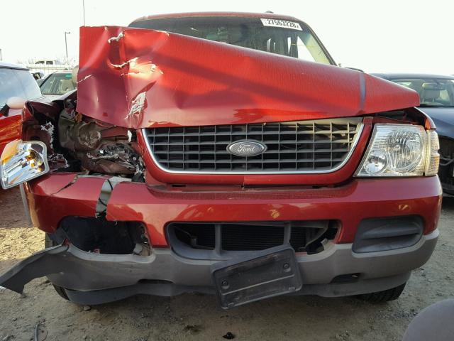 1FMZU73E72ZA14564 - 2002 FORD EXPLORER X RED photo 7