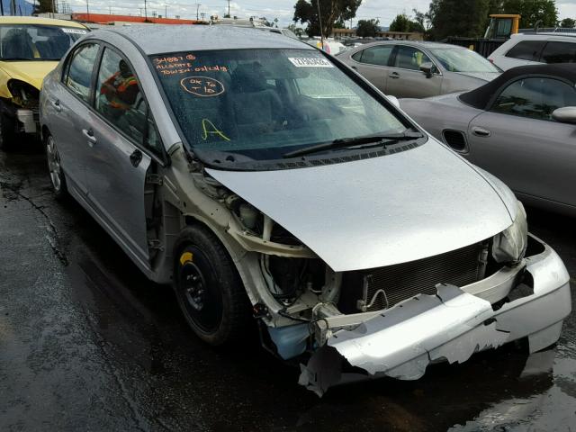 2HGFA1F51AH329398 - 2010 HONDA CIVIC LX SILVER photo 1