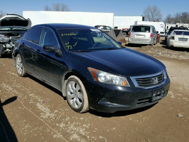 1HGCP26829A017683 - 2009 HONDA ACCORD EXL BLACK photo 1