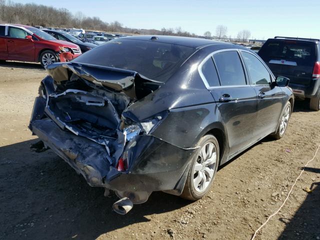 1HGCP26829A017683 - 2009 HONDA ACCORD EXL BLACK photo 4