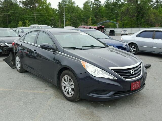 5NPEB4AC8BH038579 - 2011 HYUNDAI SONATA GLS BLUE photo 1