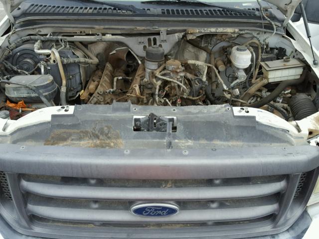 1FTNF21P14EB94722 - 2004 FORD F250 SUPER WHITE photo 7