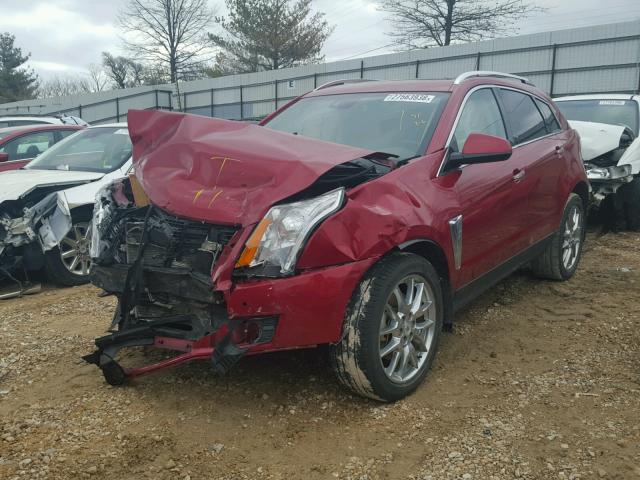 3GYFNGE37ES524411 - 2014 CADILLAC SRX PREMIU RED photo 2