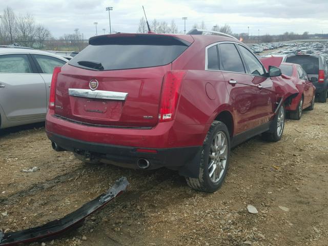 3GYFNGE37ES524411 - 2014 CADILLAC SRX PREMIU RED photo 4