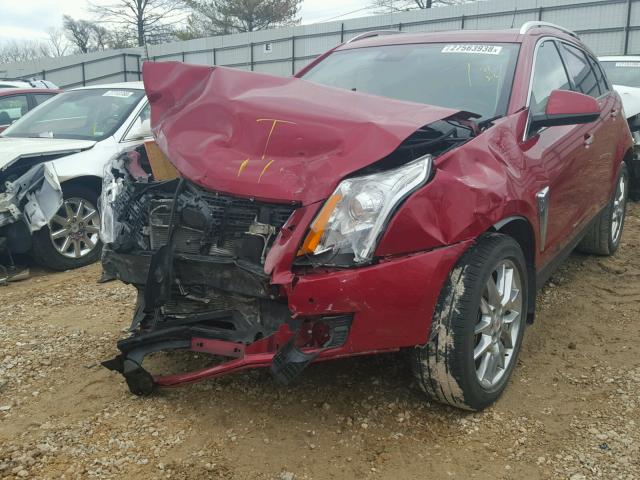 3GYFNGE37ES524411 - 2014 CADILLAC SRX PREMIU RED photo 9