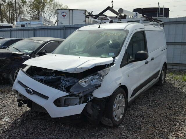 NM0LS7E70E1172968 - 2014 FORD TRANSIT CO WHITE photo 2