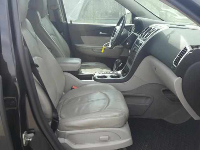 1GKER23D99J133275 - 2009 GMC ACADIA SLT შავი ფოტო 5