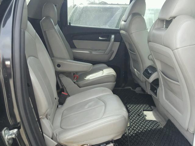 1GKER23D99J133275 - 2009 GMC ACADIA SLT შავი ფოტო 6