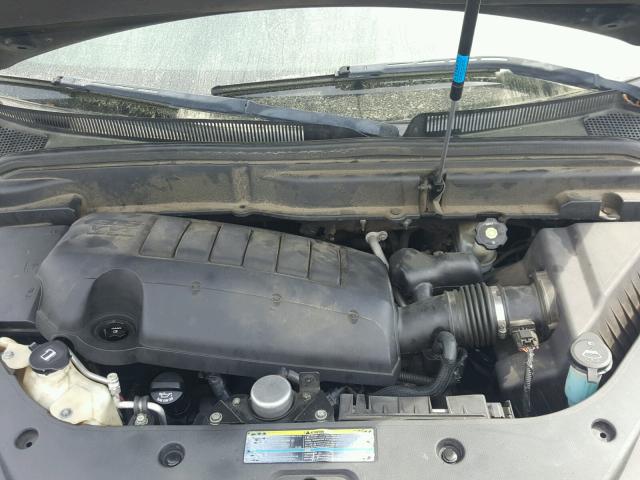 1GKER23D99J133275 - 2009 GMC ACADIA SLT შავი ფოტო 7